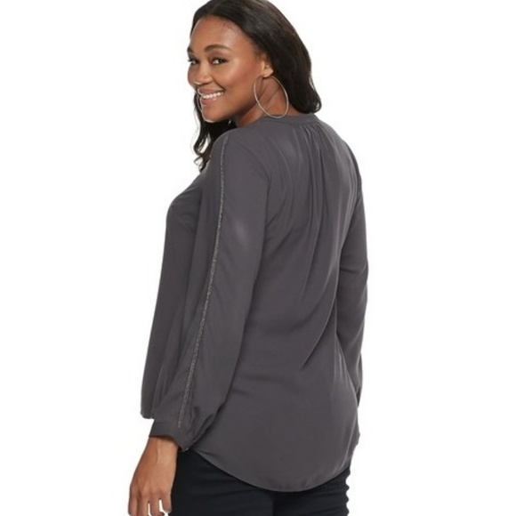 Jennifer Lopez Nine Iron Popover Top XXL - Picture 2 of 2